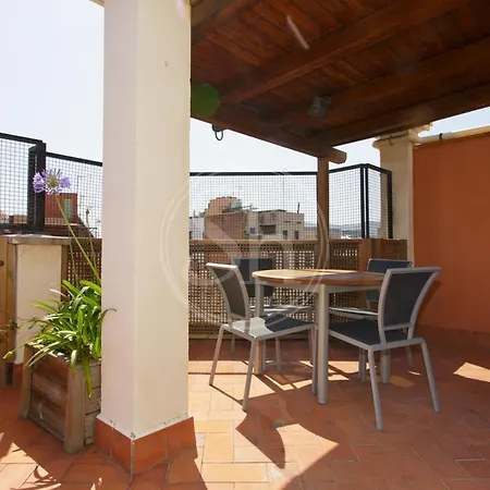 Eixample With Private Terrace Апартаменты *
